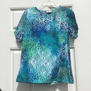 Women’s Allison Daley Geometric design shirt